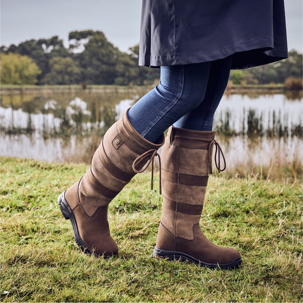 Dublin Damen Fluss Stiefel IV 1026061 - Chocolate